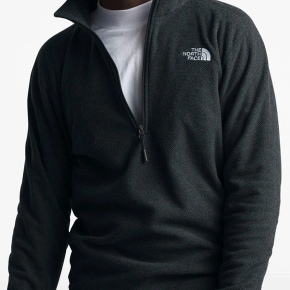 The North Face Black Fleece 3/4 zip Sweater Soft Insulating Design size XS - Picture 1 of 9